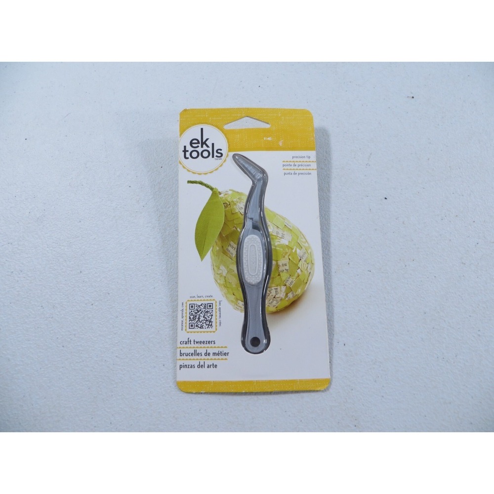 EK Tools‎ Precision Tip Craft Tweezers Comfort Grip NEW